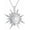 I_Moonstone, variant on SISGEM Sun Turquoise Pendant Necklace, 925 Sterling Silver Genuine Gemstones Western Jewelry Gift for Women