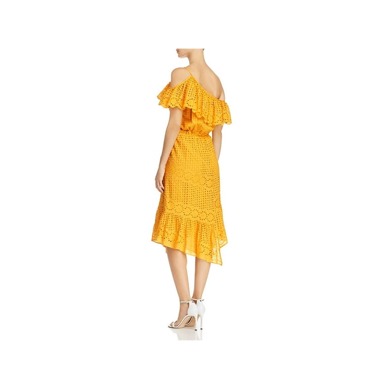 Joie Womens Corynn One Shoulder Dress, Yellow, X-Small - Walmart.com
