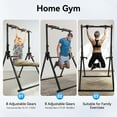 thumbnail image 5 of Pull Up Station Triangular Power Tower Pull Up Bar Adjustable Height Strength Training Fitness Equipment for Pull-Ups, Dips, Push-Ups & More, 5 of 12