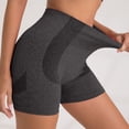 thumbnail image 4 of Women High Waist Workout Yoga Shorts Seamless Nylon Spandex Sports Fitness, 4 of 4