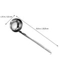 thumbnail image 3 of 3pcs Stainless Steel Spoon Long Handle Ounce Spoon Pouring Hook Spoon (Silver), 3 of 10