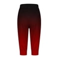 thumbnail image 4 of Capri Pants for Women Drawstring Elastic Waist Pants Loose Solid Sweatpants Lounge Cropped Pants with Pockets Tummy Control Pants, 4 of 5
