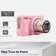 thumbnail image 4 of Funda de cámara SZHSYJY para Canon PowerShot SX740/ SX730 Rosa, 4 of 7