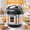 Silver, variant on Simenmax 6Quart Electric Pressure Cooker, 24-in-1 Multi-Cooker with Stainless Steel Pot for Canning, Slow Cooking, Sauté, Yogurt