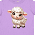 thumbnail image 4 of Inktastic Cute Fluffy Lamb Boys or Girls Toddler T-Shirt, 4 of 5