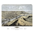 thumbnail image 3 of Ruger 14x12 Black Modern Framed Museum Art Print Titled - Grand Haven Michigan - Ruger 1868, 3 of 5