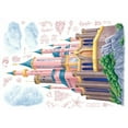 thumbnail image 7 of Disney Princess Castle with String Lights Wall Decals, 7 of 7