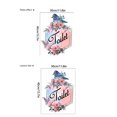 thumbnail image 4 of Adhesivo de pared con estampado floral para baño, PVC, 30 x 40 cm, elegante, 4 of 4
