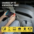 thumbnail image 5 of Scosche CPD100EX-VA1 100W USB Charger Adapter PD 30W & 20W USB-C Ports & 18W USB-A Port w/ 5FT Cable, 5 of 7
