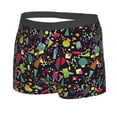thumbnail image 2 of Wukai Colorful Geometric Figures Print Men’s Underwear Breathable Boxer Briefs,&nbsp;Moisture Wicking & Breathable-Large, 2 of 7