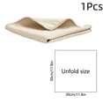 thumbnail image 2 of Beige Microfiber Waffle Weave Kitchen Cleaning Cloth Super Soft Highly Absorbent Quick Drying Towel For Dishes Cars Furniture Beige 30 X 30 Cm, 2 of 6