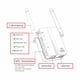 thumbnail image 3 of Extensor de WiFi, extensor de rango WiFi de 300 m, amplificador de internet inalámbrico 2,4 G, repetidor de señal inalámbrica con puerto Ethernet, extensor de internet WiFi para el hogar, repetidor WI, 3 of 5