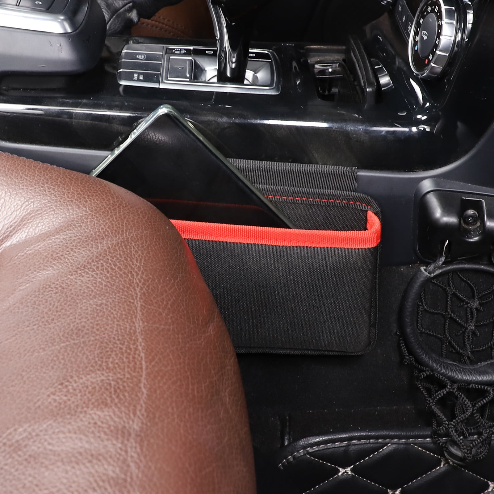 Car Storage Organizer Compatible With 2013 2014 2015 2016 2017 2018 Mercedes Benz G-Class W463 G500 G550 G55 G63 G65, Car Storage Pocket Bag Add extra storage space, Gear Shifter Tray Storage Box