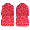 thumbnail image 4 of Haiem Love Heart Printed Car Seat Covers Set of 2, Universal Fit Car Seat Covers,Protective Seat Covers,Comfortable Car Seat Covers, Easy Installation Seat Covers, 4 of 9