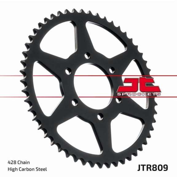 Jt Sprockets JTR809.53 Steel Rear Sprocket - 53T (Carbon)