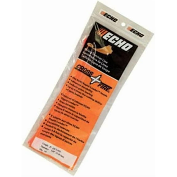 102222952 Echo Cross-Fire 8 in. x 0.095 in. Nylon Lines for Rapid Loaders(50PK)