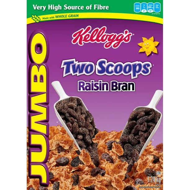 Two Scoops Raisin Bran Jumbo Cereal Walmart.ca