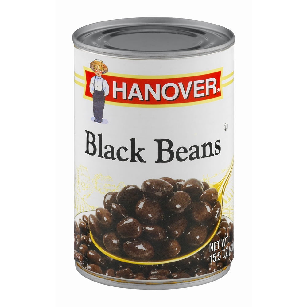 Hanover Black Beans, 15.5 OZ
