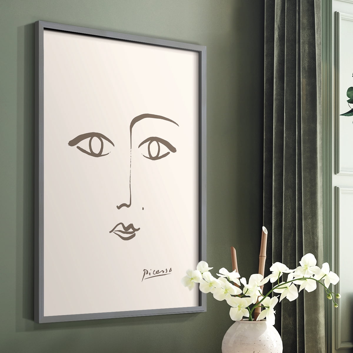 Matisse CCXXII in Solid Wood 16 x 20 Framed Print