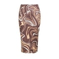 thumbnail image 4 of Qiylii Women Long Skirt High Waist Wrapped Slimming Pencil Skirt, 4 of 9