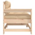 thumbnail image 4 of vidaXL Patio Chair with Cushions Solid Wood Pine, 4 of 9