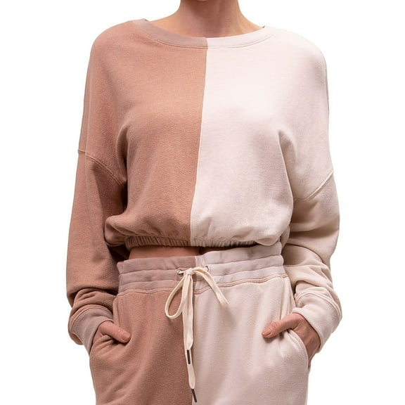 n:philanthropy Womens Ronan Sweatshirt, Brown, Large