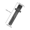 thumbnail image 2 of ETHZZLE Steel Rotary Hammer Ground Rod Driver Replacement Tool for Seamless Power Tool Integration, 2 of 8