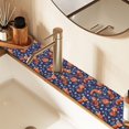 thumbnail image 2 of Yayeee Faucet Mat for Kitchen Sink 14.7" Diatomite Long Splash Guard Pad, Red Panda Pattern, 2 Pack, 2 of 7