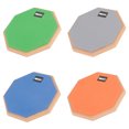 thumbnail image 3 of Labymos 8-Inch Silent Drum Practice Pad Rubber Quiet Snare Drum Pad for Beginners Students, 3 of 8