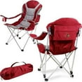 thumbnail image 1 of Picnic Time 803-00-100-304-0 Université de Louisville Cardinals Chaise de Camp Inclinable à Impression Numérique, Rouge, 1 of 2