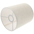 thumbnail image 2 of SHISUYAN Linen Lamp Cover Replacement Lamp Shade Wall Light Cover Desktop Lampshade(E27), 2 of 9