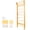 Natural, variant on Gold Dance Pole Spinning Static Portable Adjustable Height 7.3-9ft Heavy Duty Steel 440lb Capacity for Home Gym Club