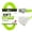 Neon Green, variant on Iron Forge Cable 12 Gauge Extension Cord with Multiple Outlets - Black Heavy Duty Extension Cord 100 ft - 12/3 SJTOW, 3 Prong Lighted Outlet Cords