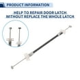 thumbnail image 4 of Cable de pestillo de puerta Unique Bargains No.LR025545 para Land Rover Range Rover Evoque 2.0L 2012-2025, 4 of 6