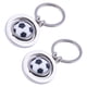 thumbnail image 1 of 2 llaveros pequeños con forma de bola giratoria, ideales como recuerdo para aficionados al deporte., 1 of 5