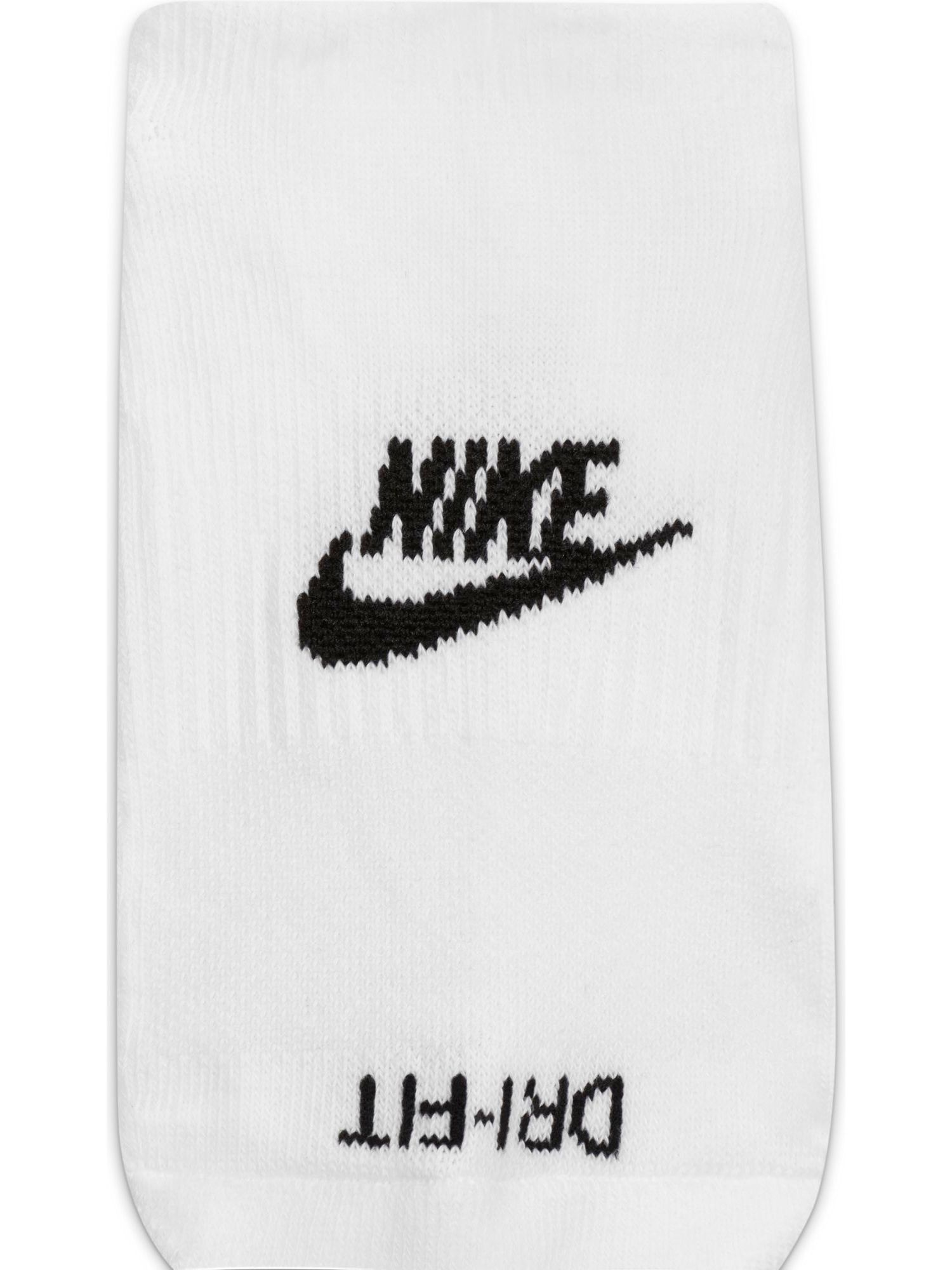 Nike Unisex Everyday Plus Cushioned Footie Socks (3 Pack) White DN3314 ...