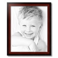thumbnail image 2 of ArtToFrames 17" x 21" Matte mahogany Diploma Picture Frame, 17x21 inch Brown Wood Poster Frame (WOM-5108), 2 of 7