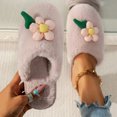 thumbnail image 5 of Vedolay Womens House Slippers Casual Slippers Winter Soft Fuzzy Slippers Shoes Indoor Pink,37, 5 of 5