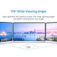 thumbnail image 3 of Moniteur Portable, Écran Portable 16,1 Pouces 1080P FHD pour Ordinateur Portable, Interface Multimédia HD Ultra Mince, Extension de Moniteur d'Ordinateur, 100 % sRGB, Angle Visuel 178, pour PS3 PS4 PS5 pour OS X Ordinateur Portable, 3 of 7