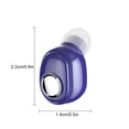 thumbnail image 2 of Manos libres Inalámbrico Bluetooth 5.0 Auriculares intrauditivos Auriculares estéreo deportivos individuales con micrófono Auricular, Azul Inevent EL2452-03B, 2 of 7