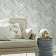 thumbnail image 4 of Herringbone Wood Boards Peel and Stick Wallpaper, 4 of 25