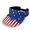 American Flag Design, variant on HUIACONG Patriotic Eagle Breathable Sun Visor Cap, Polyester Fabric Lightweight Visor Hat Adjustable Sun Visor Hat for Men