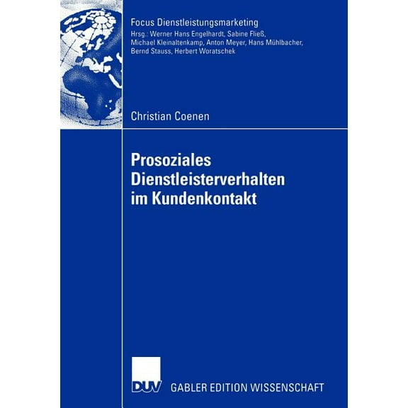 Fokus Dienstleistungsmarketing Prosoziales Dienstleisterverhalten Im Kundenkontakt, (Paperback)