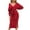Red, variant on Women's Knit Sweater V Neck Wrap Knit Dresses Batwing Sleeve Sweater Dresses Short Maxi Dresses for Women Stylish Dresses for Women Maxi Dresses for Women Casual Summer Business Casual Dress Dresses