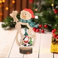 Art Desktop Ornament Christmas Table Decorations Wooden Tabletop Sign