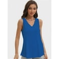 thumbnail image 5 of Women's Summer Sleeveless Blouse Casual Tank Flowy Tops for Women, 5 of 6