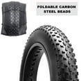 thumbnail image 5 of MOHEGIA Fat Tire,20 x 4.0 inch Fat Bike Tire,Folding Bead Electric Bike Tires,Compatible Wide Mountain Snow Bicycle, 5 of 6