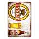 thumbnail image 3 of Letreros de cerveza de Polonia, placa de hojalata vintage de metal para pared, para bar, pub, cocina, sala de estar, restaurante, decoración, 12 x 8 pulgadas, A-1607C, 3 of 5