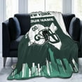 thumbnail image 6 of Custom New York 2 Blanket Personalized Throw Blankets Name and Number for Men Women Boy Football Style Decor Gifts, 6 of 6