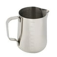 thumbnail image 3 of Jarra de café, taza medidora de acero inoxidable, jarra para espumar leche, resultados impresionantes, 3 of 8